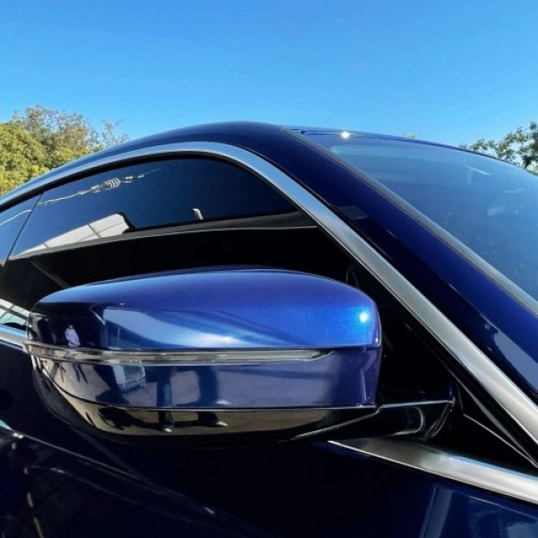 Ravoony Plus Porsche Gloss Gentian Blue Vinyl Car Wrap review 2