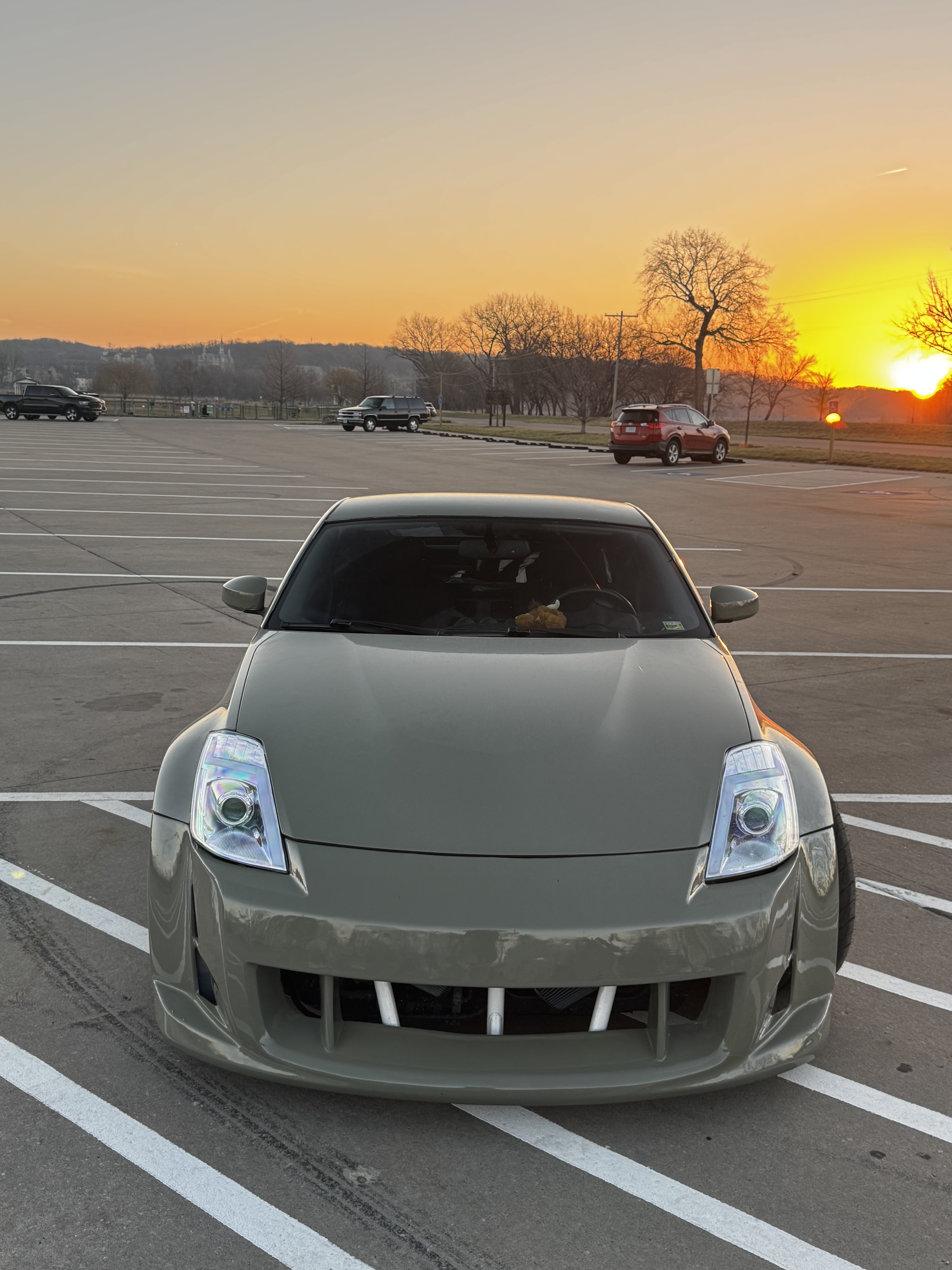 Ravoony Plus PET Gloss Khaki Green Car Vinyl Wrap review 1