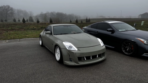 Ravoony Plus PET Gloss Khaki Green Car Vinyl Wrap review 