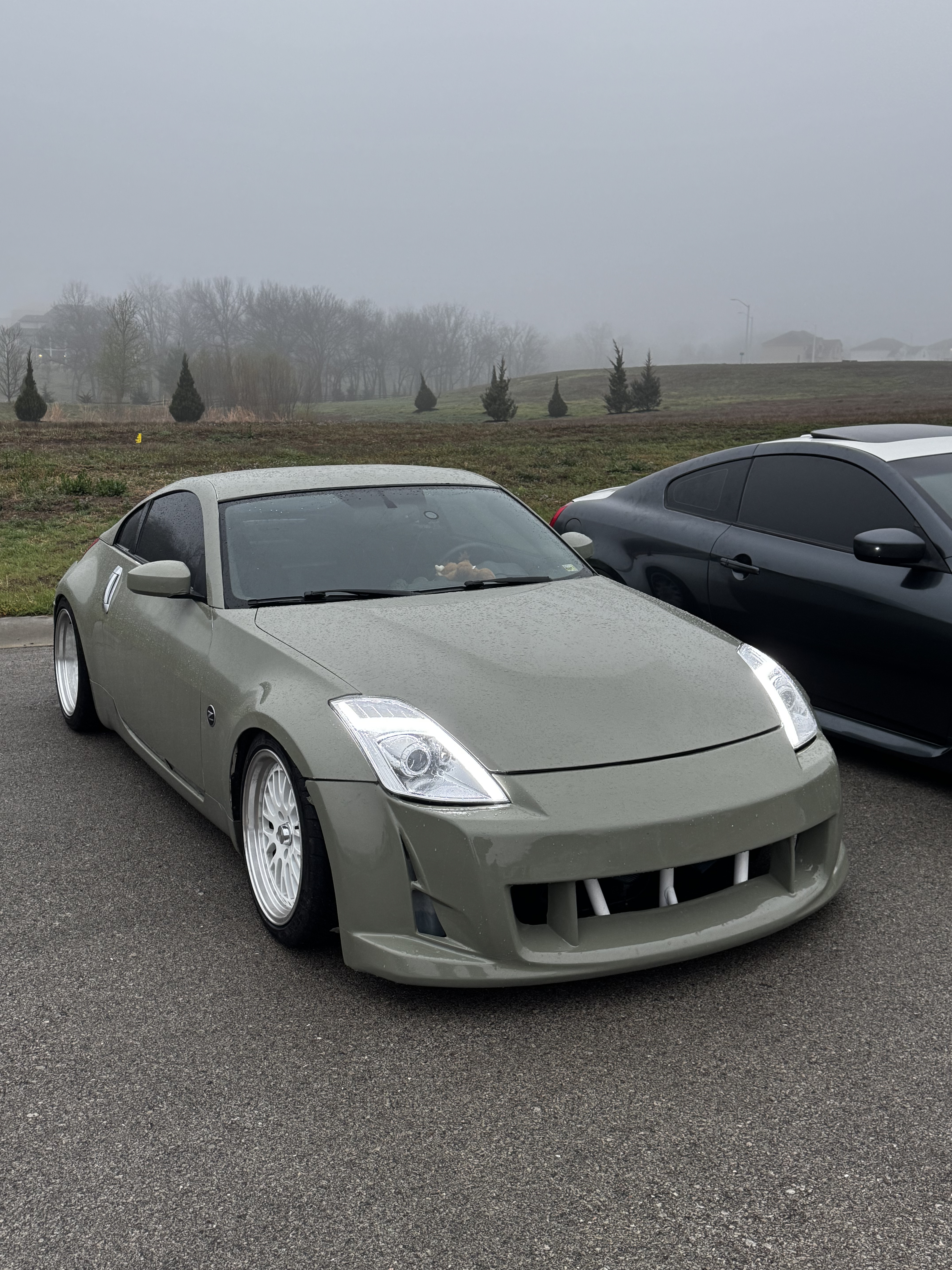 Ravoony Plus PET Gloss Khaki Green Car Vinyl Wrap review 1