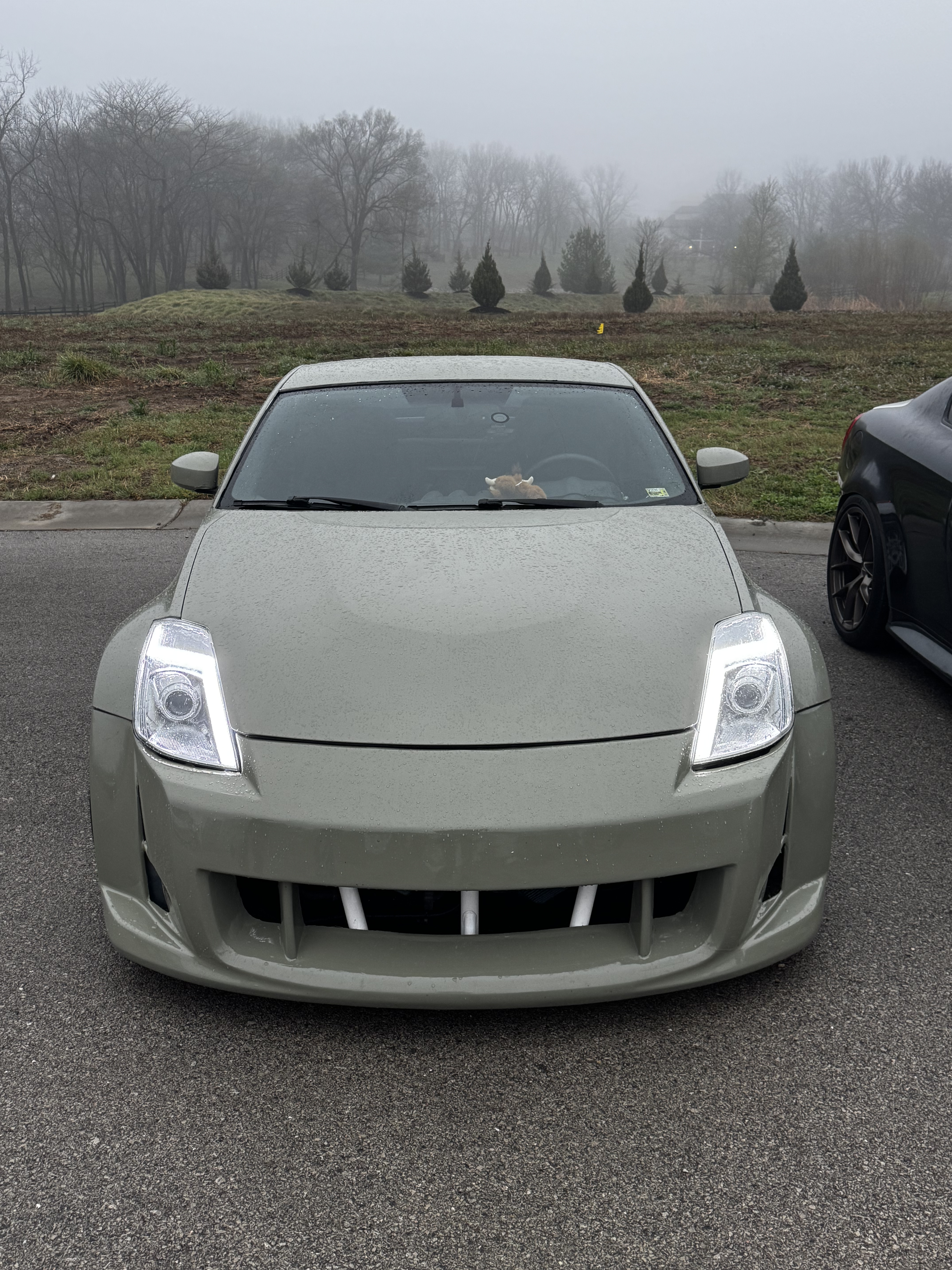 Ravoony Plus PET Gloss Khaki Green Car Vinyl Wrap review 2