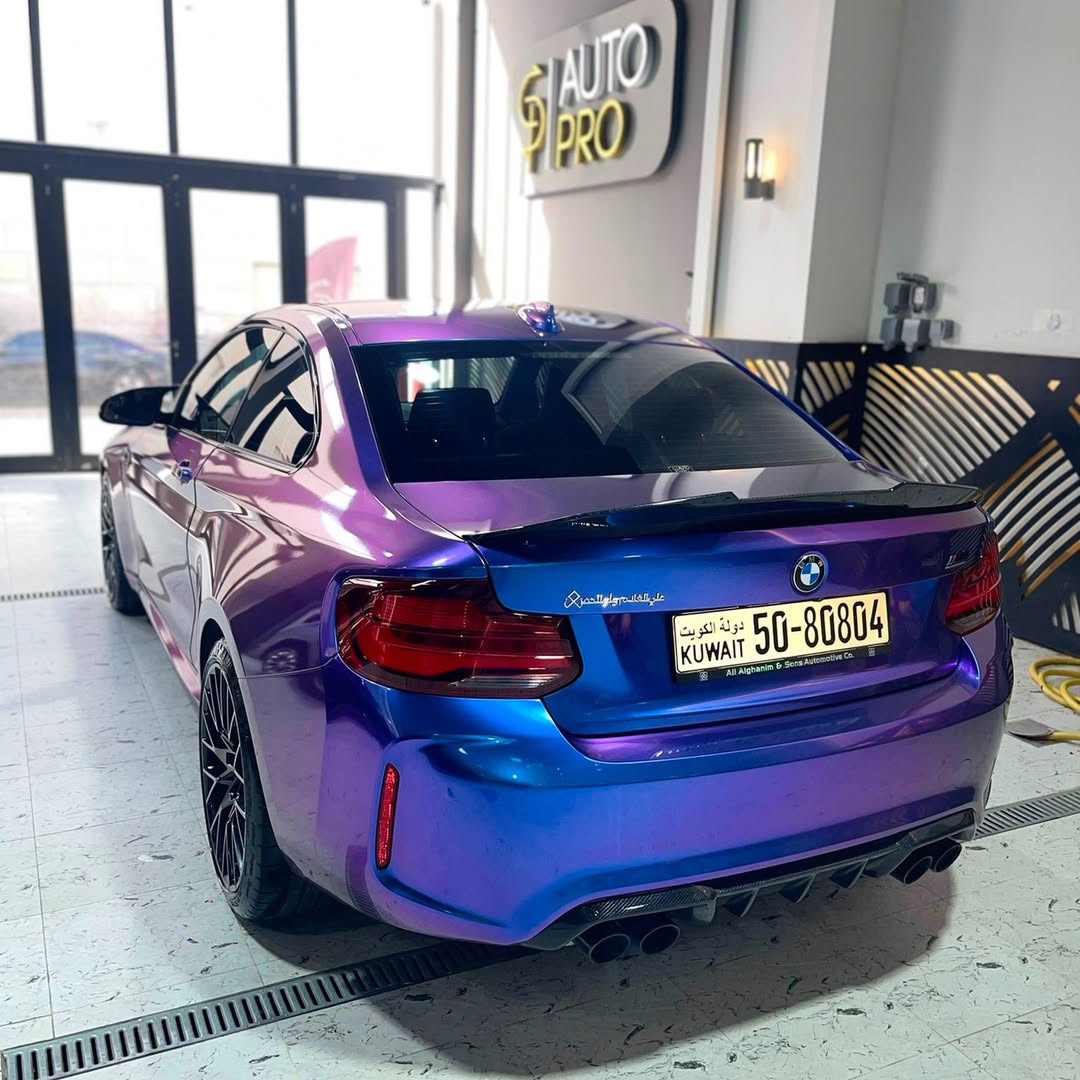 Ravoony Plus PET Purple And Red Chameleon Car Wrap review Kevin Lin 01