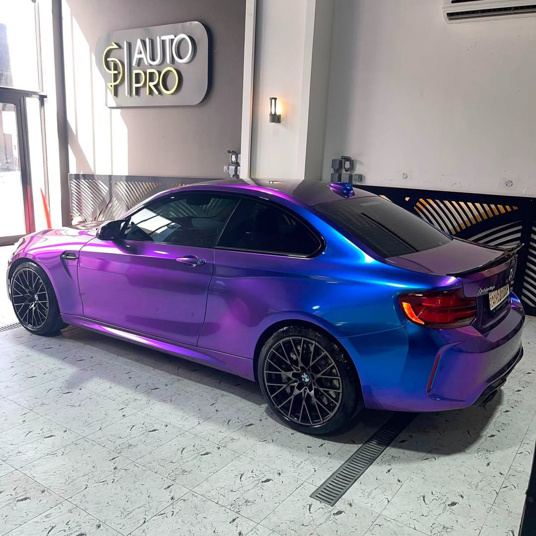 Ravoony Plus PET Purple And Red Chameleon Car Wrap review Kevin Lin 02