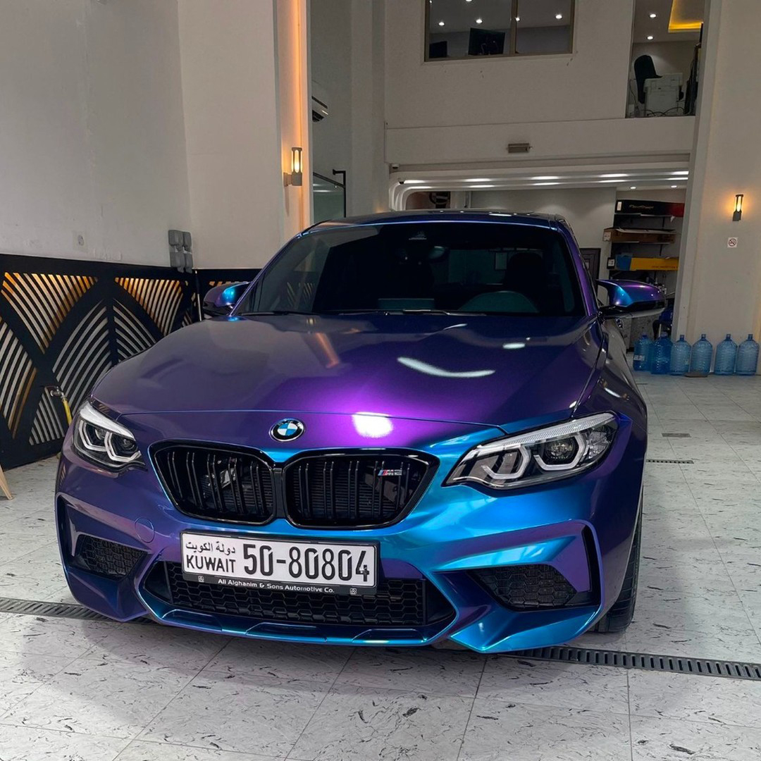 Ravoony Plus PET Purple And Red Chameleon Car Wrap review Kevin Lin 03