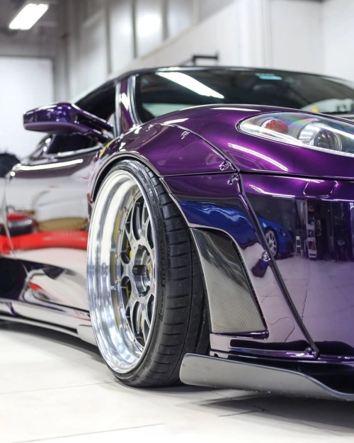 Ravoony Pro TPU Gloss Ghost Midnight Purple PPF Film review 
