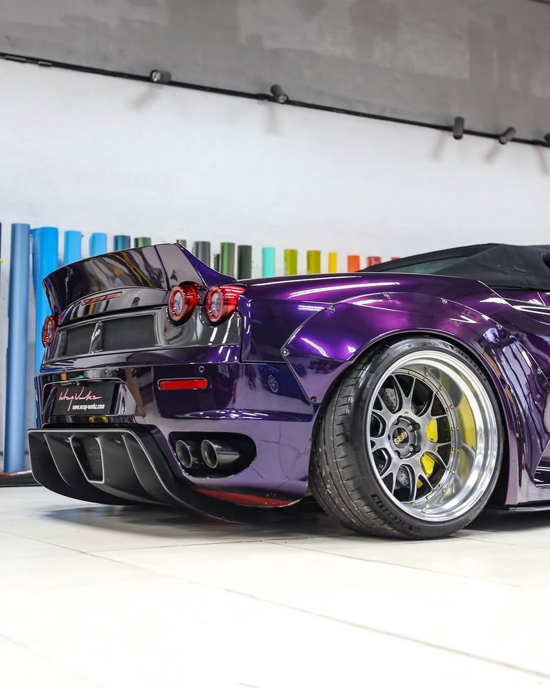 Ravoony Pro TPU Gloss Ghost Midnight Purple PPF Film review 2