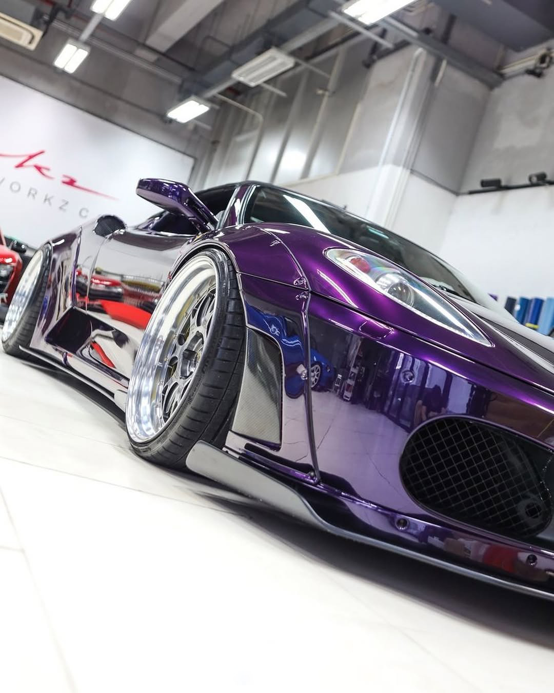 Ravoony Pro TPU Gloss Ghost Midnight Purple PPF Film review 3