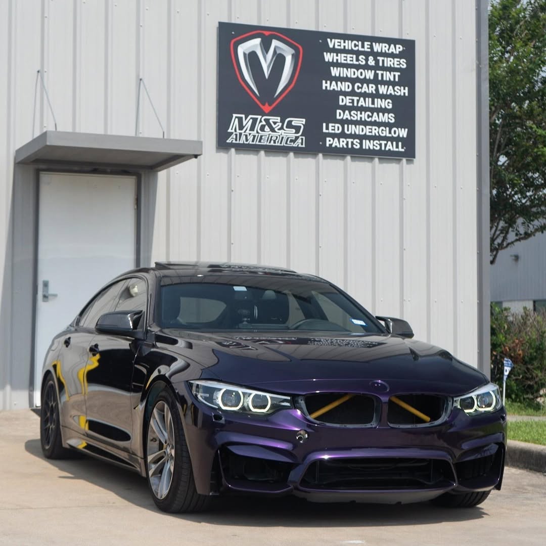 Ravoony Pro TPU Gloss Ghost Midnight Purple PPF Film review 0