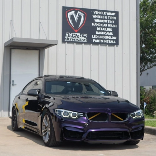 Ravoony Pro TPU Gloss Ghost Midnight Purple PPF Film review 