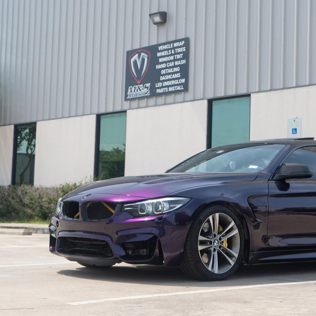 Ravoony Pro TPU Gloss Ghost Midnight Purple PPF Film review 2