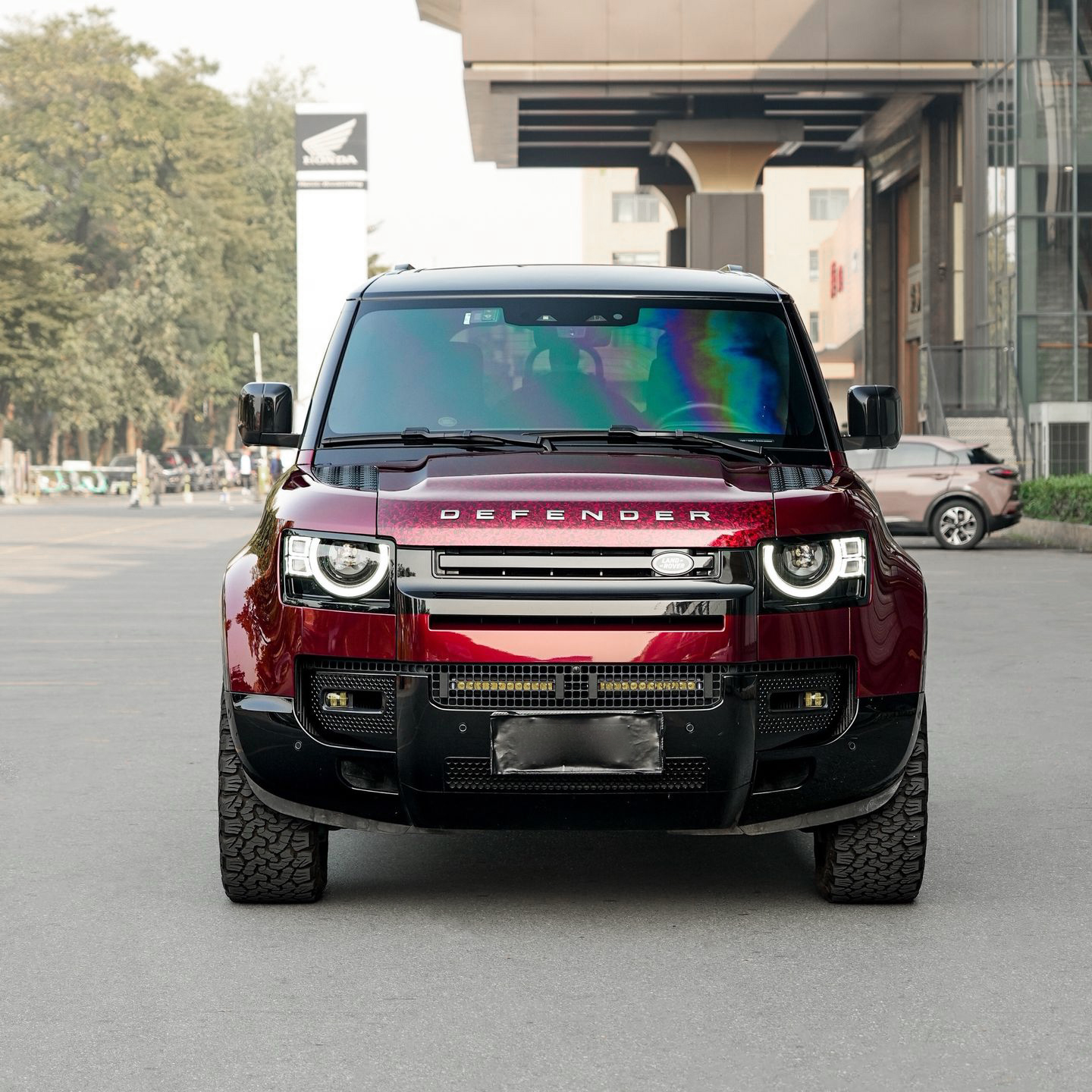 Ravoony Pro TPU Liquid Metallic Dragon Blood Red PPF Film review 2