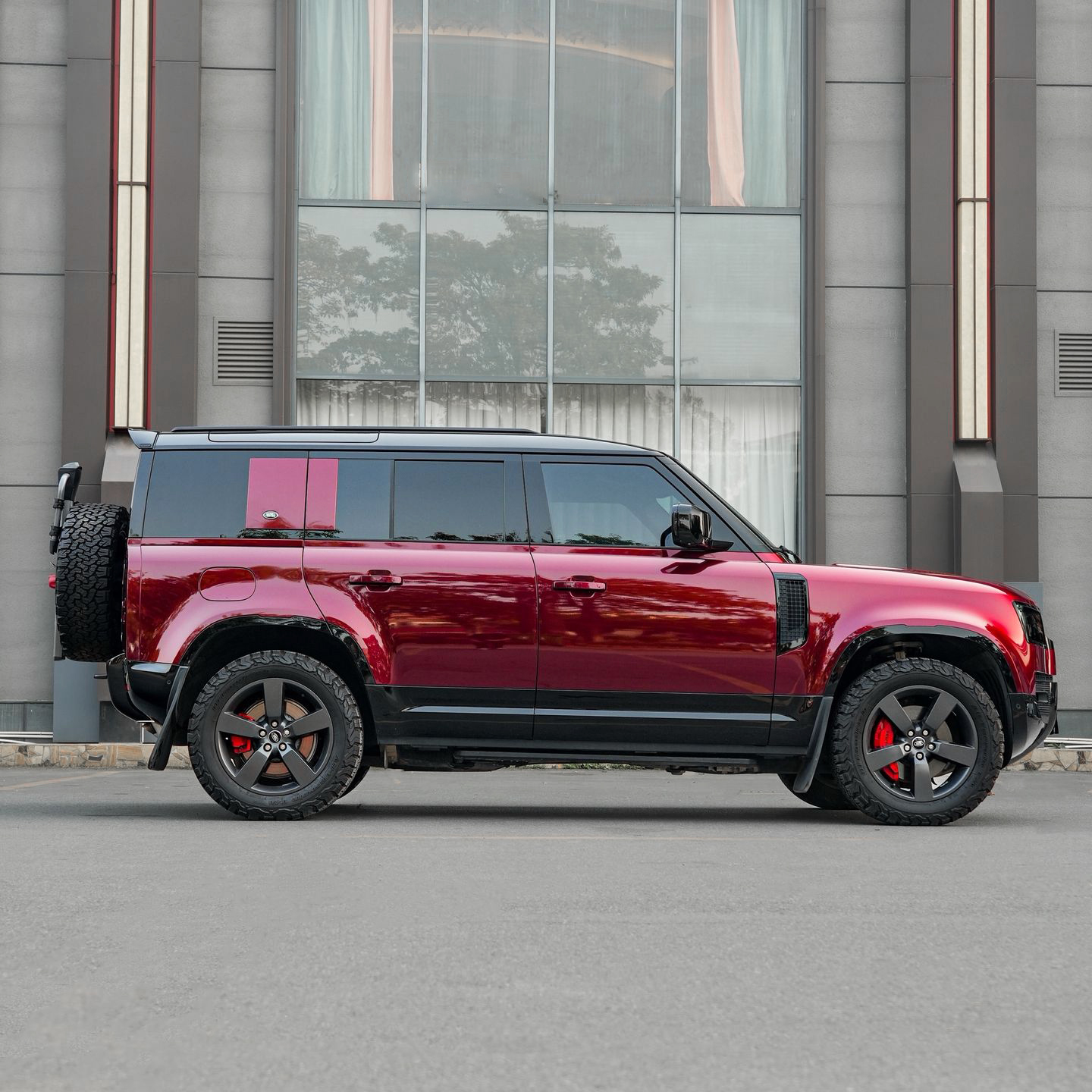 Ravoony Pro TPU Liquid Metallic Dragon Blood Red PPF Film review 4