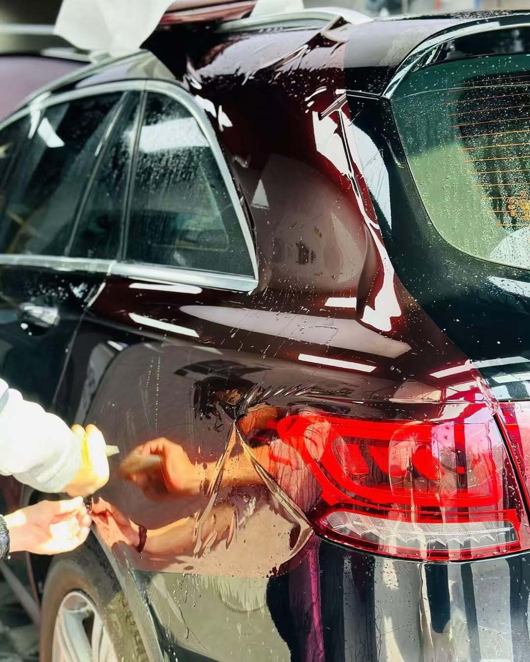 Ravoony Pro TPU Gloss Black Rose PPF Film review amian Blackwoo 01