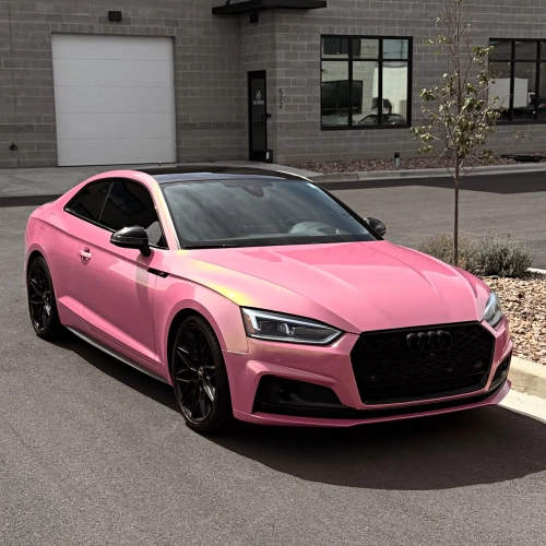 Ravoony Plus Gloss Diamond Gold Pink Vinyl Wrap review 