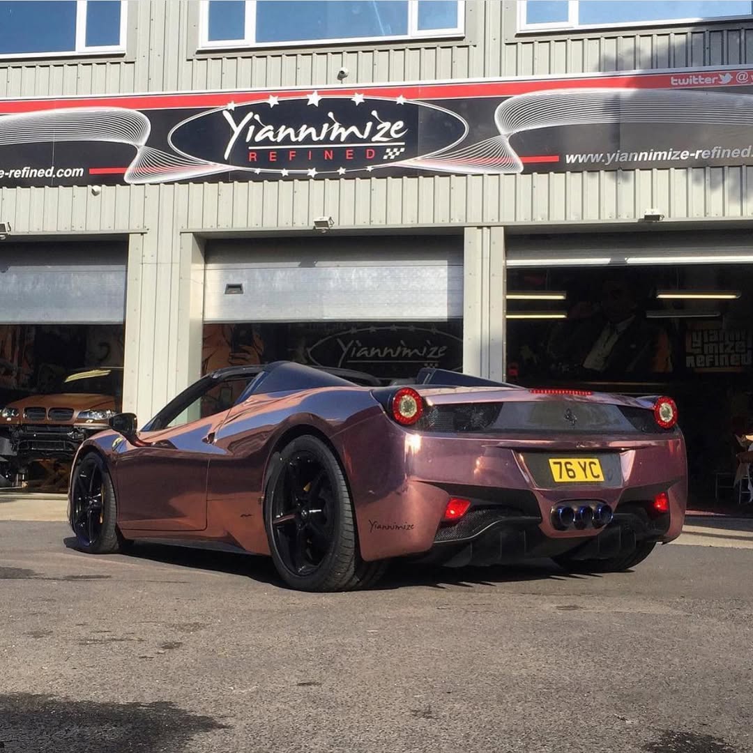 Ravoony Plus PET Rose Gold Chrome Vinyl Car Wrap review Reginald Fontaine