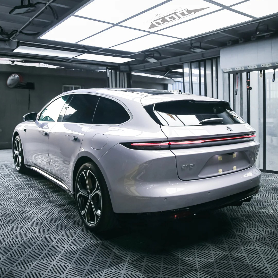 Ravoony Plus PET Gloss Far Sky Purple Car Vinyl Wrap review Malcolm Reeves 03