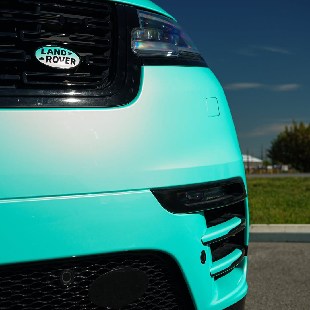 Ravoony Plus PET Glossy Metallic Tiffany Blue Car Vinyl Wrap review Thaddeus Cromwell 04