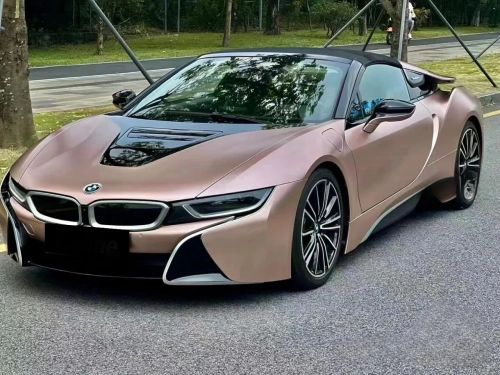 Ravoony Plus Pure Metallic Rose Gold Car Vinyl Wrap review 