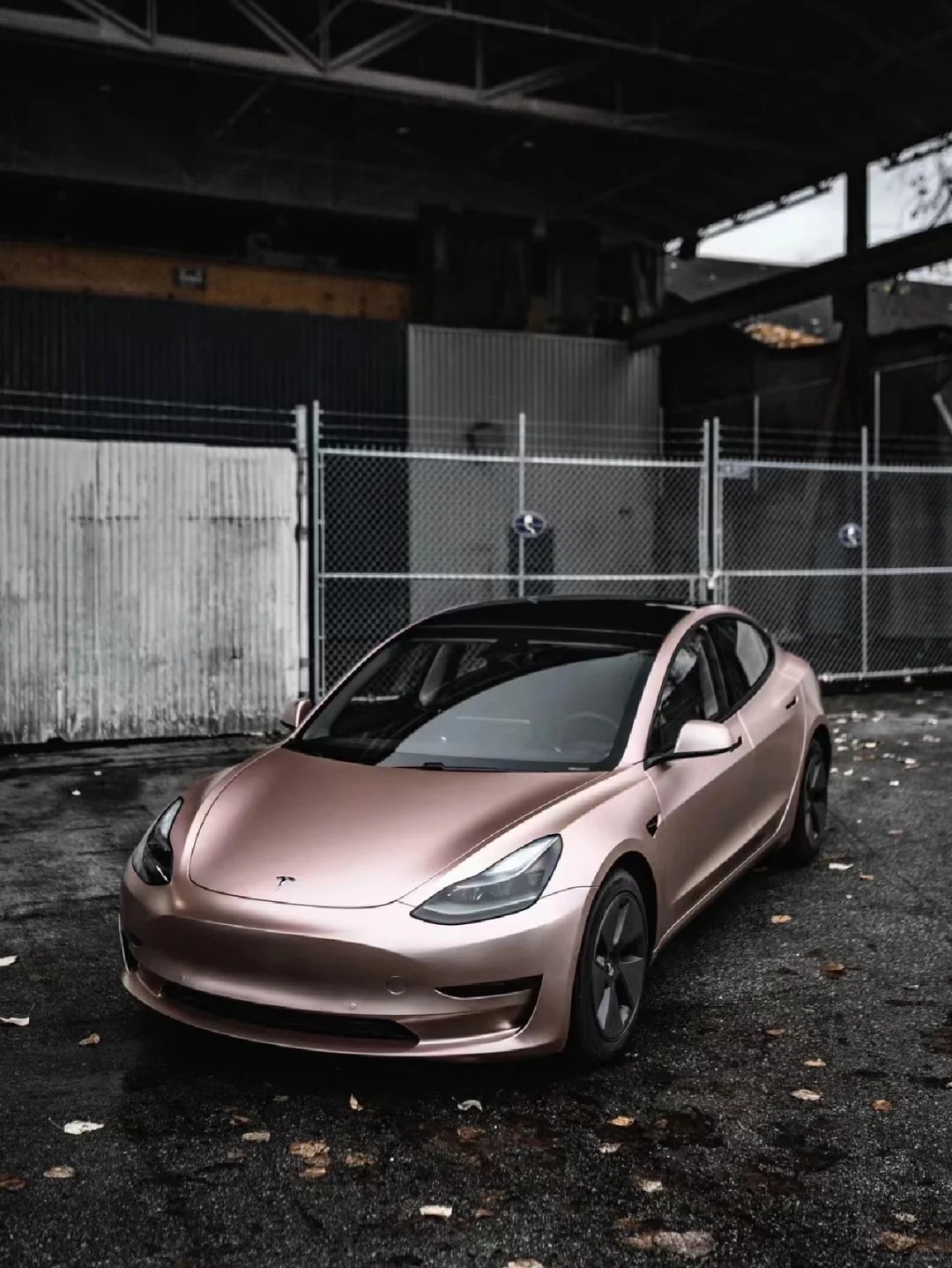Ravoony Plus Pure Metallic Rose Gold Car Vinyl Wrap review Ezekiel Barnes 00