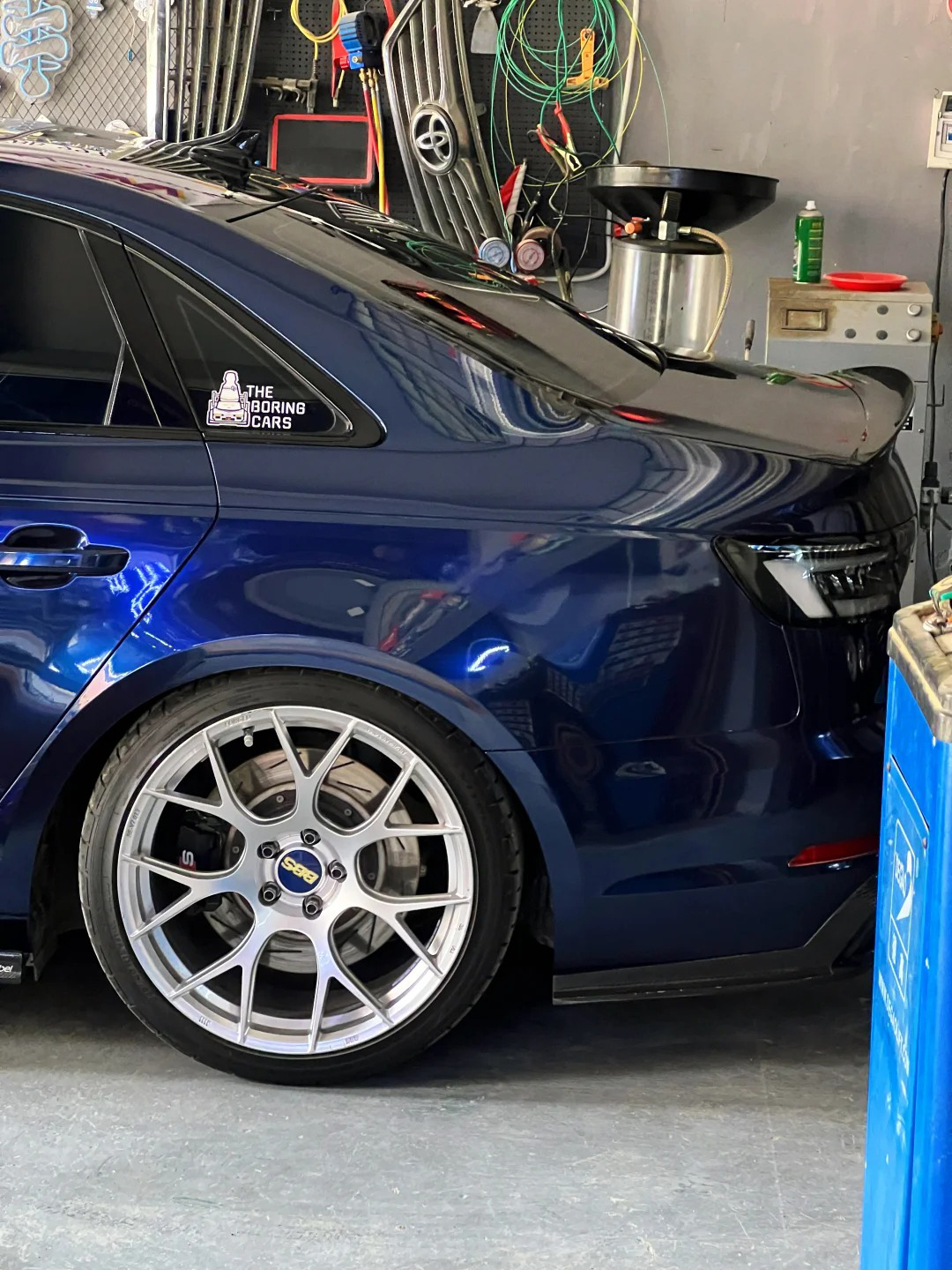 Ravoony Pro TPU Gloss Metallic Navarra Blue Paint Protection Film review Magnolia Hayes