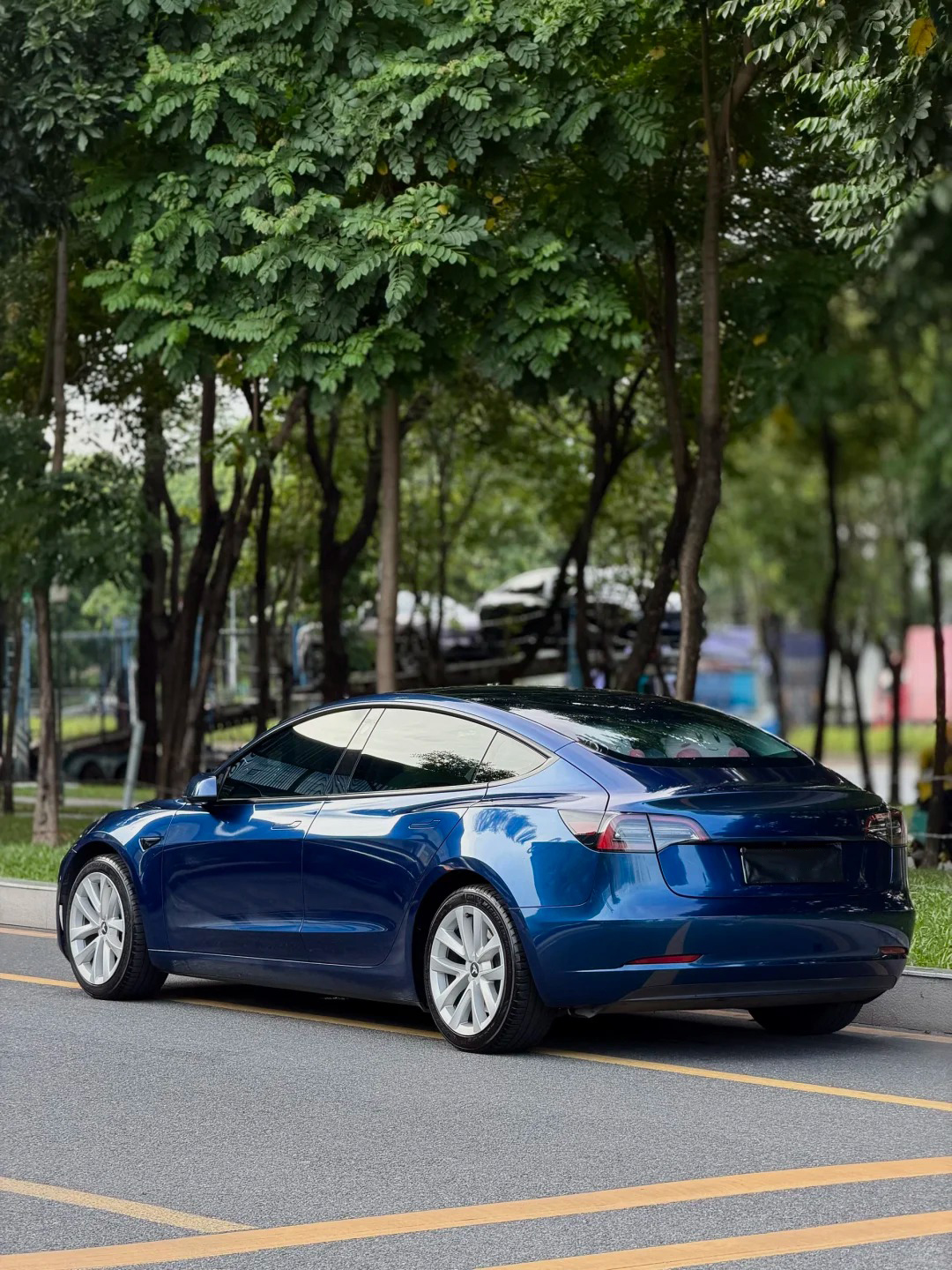 Ravoony Pro TPU Gloss Metallic Shadow Blue Paint Protection Film review rosie xie 01