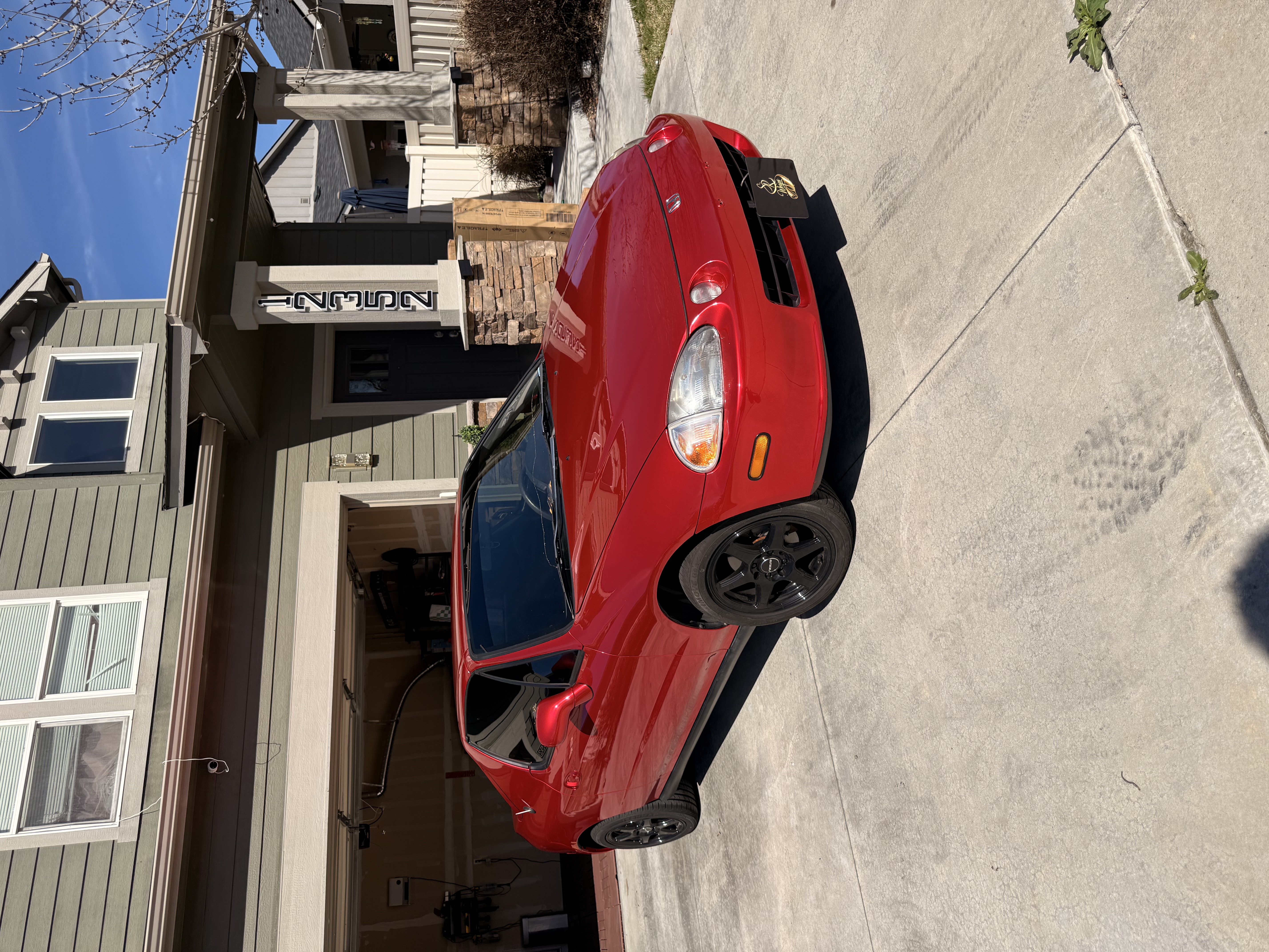 Ravoony Plus Gloss Metallic Vampire Red Vinyl Car Wrap review SR Wraps 00