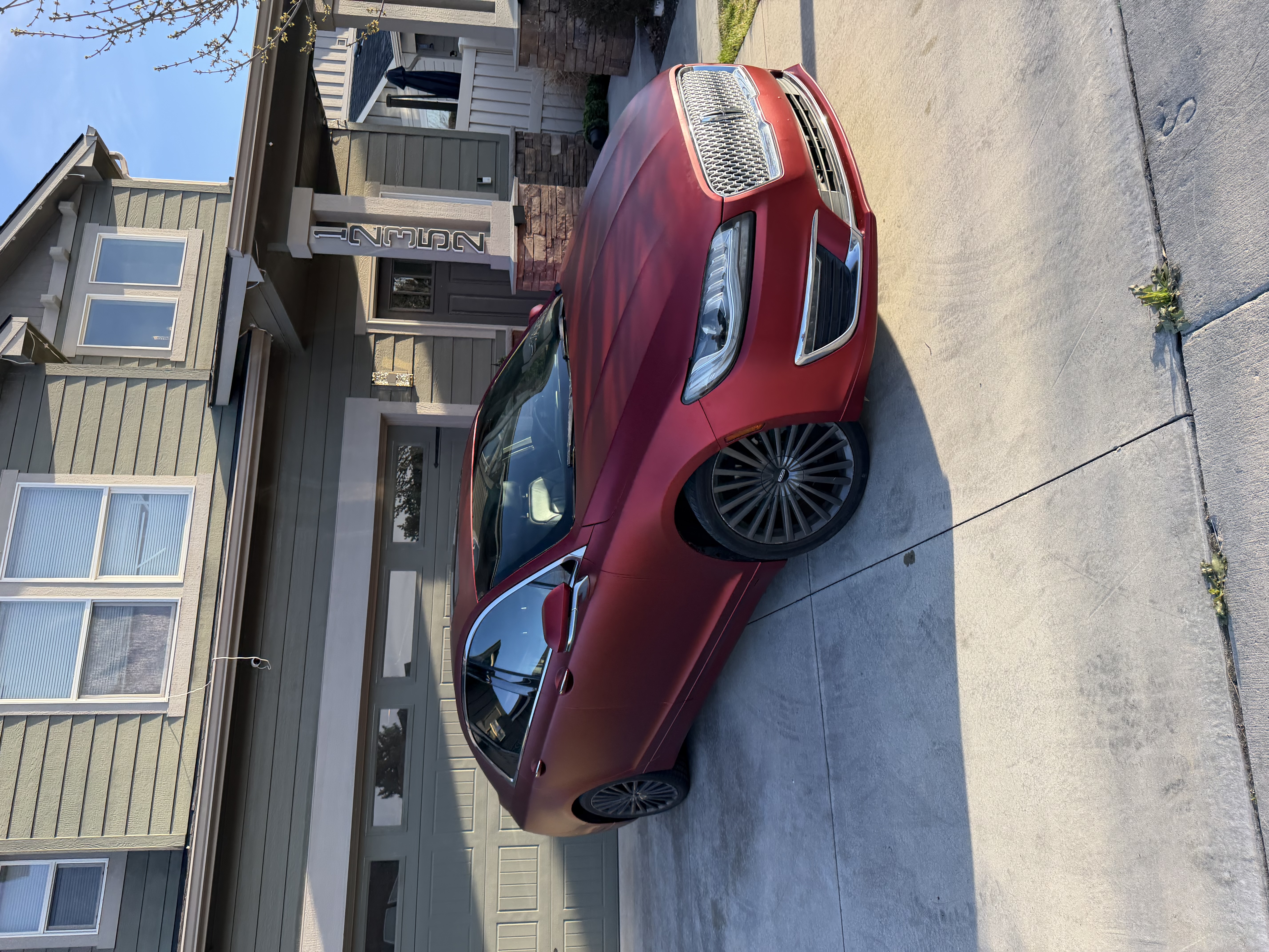 Ravoony Plus PET Matte Chrome Romanee Red Vinyl Car Wrap review SR Wraps 01