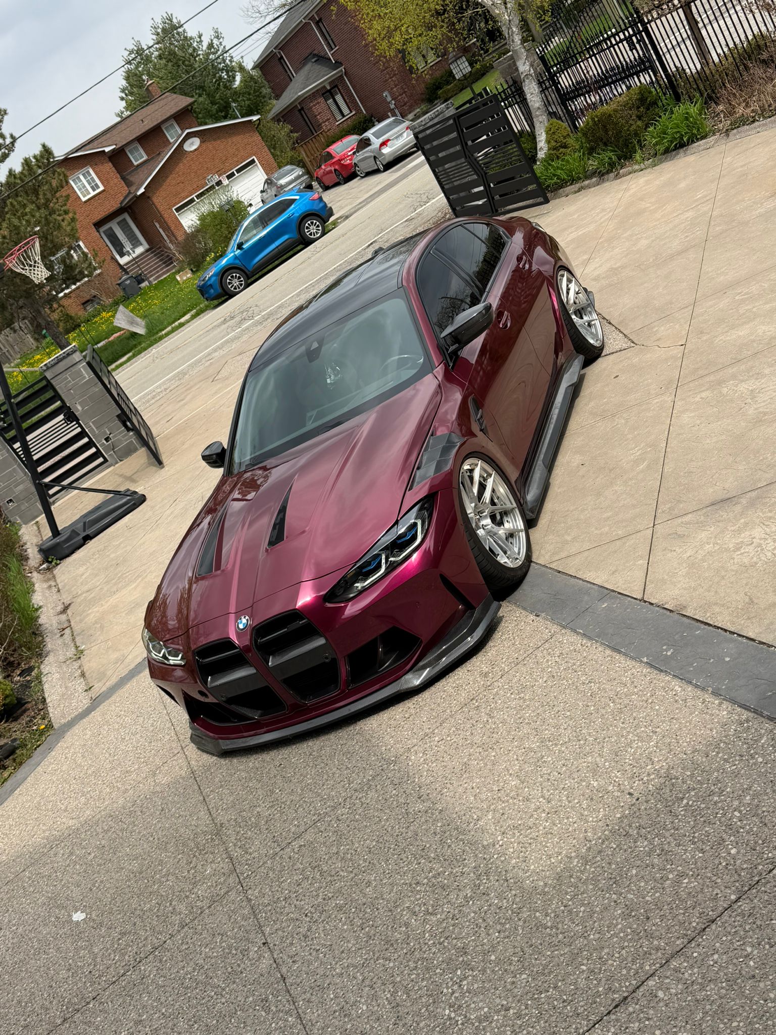 Ravoony Plus PET Glossy Metallic Rubellite Purple Vinyl Wrap review 0