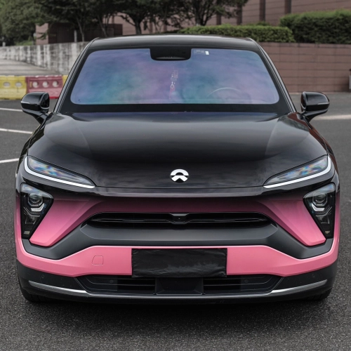 Ravoony Plus Customized Black To Pink Gradient Vinyl Wrap review 