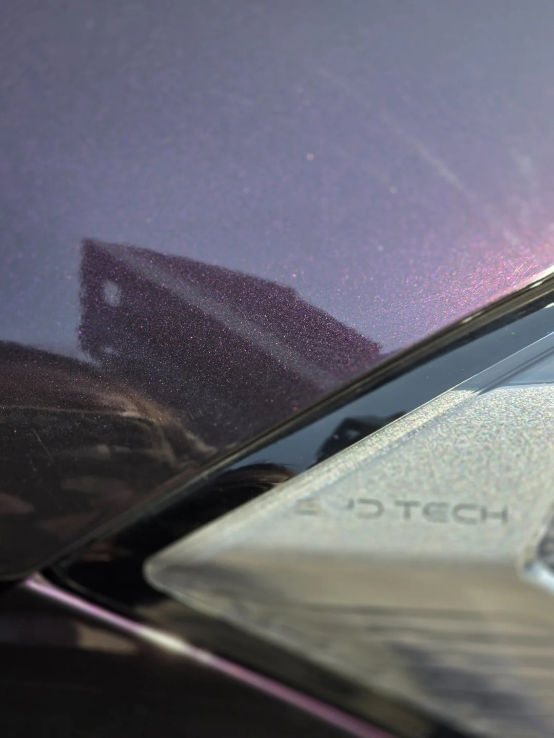 Ravoony Plus Gloss Metallic Gentian Purple Car Wrap review 0