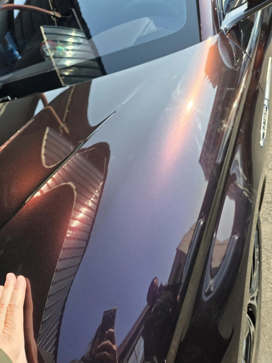Ravoony Plus Gloss Metallic Gentian Purple Car Wrap review 1