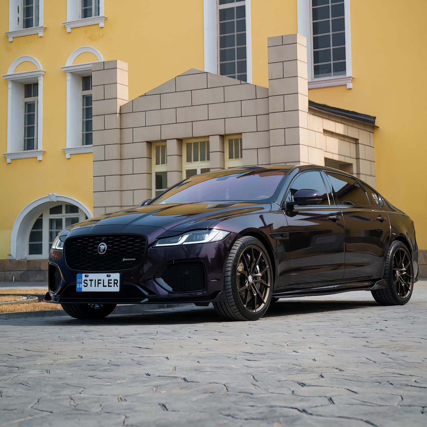 Ravoony Plus Gloss Metallic Gentian Purple Car Wrap review 1
