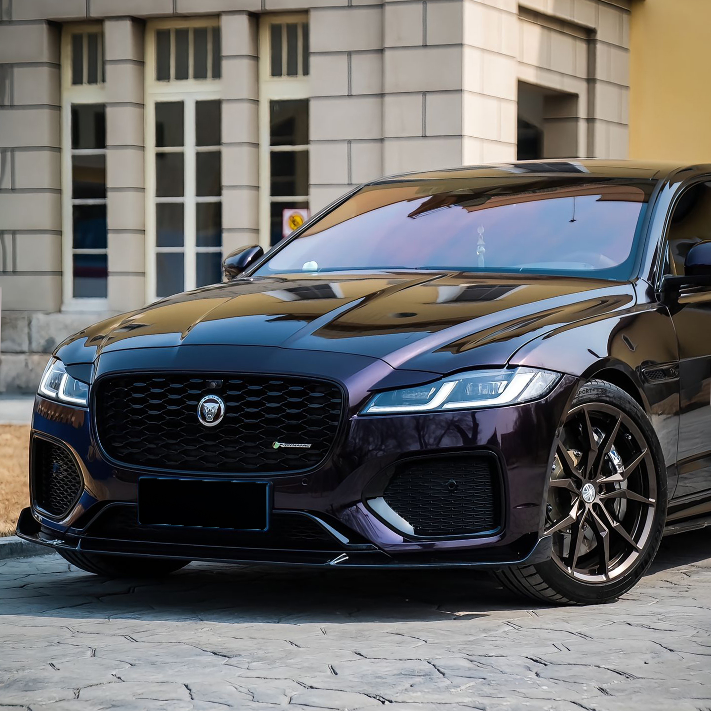Ravoony Plus Gloss Metallic Gentian Purple Car Wrap review 7