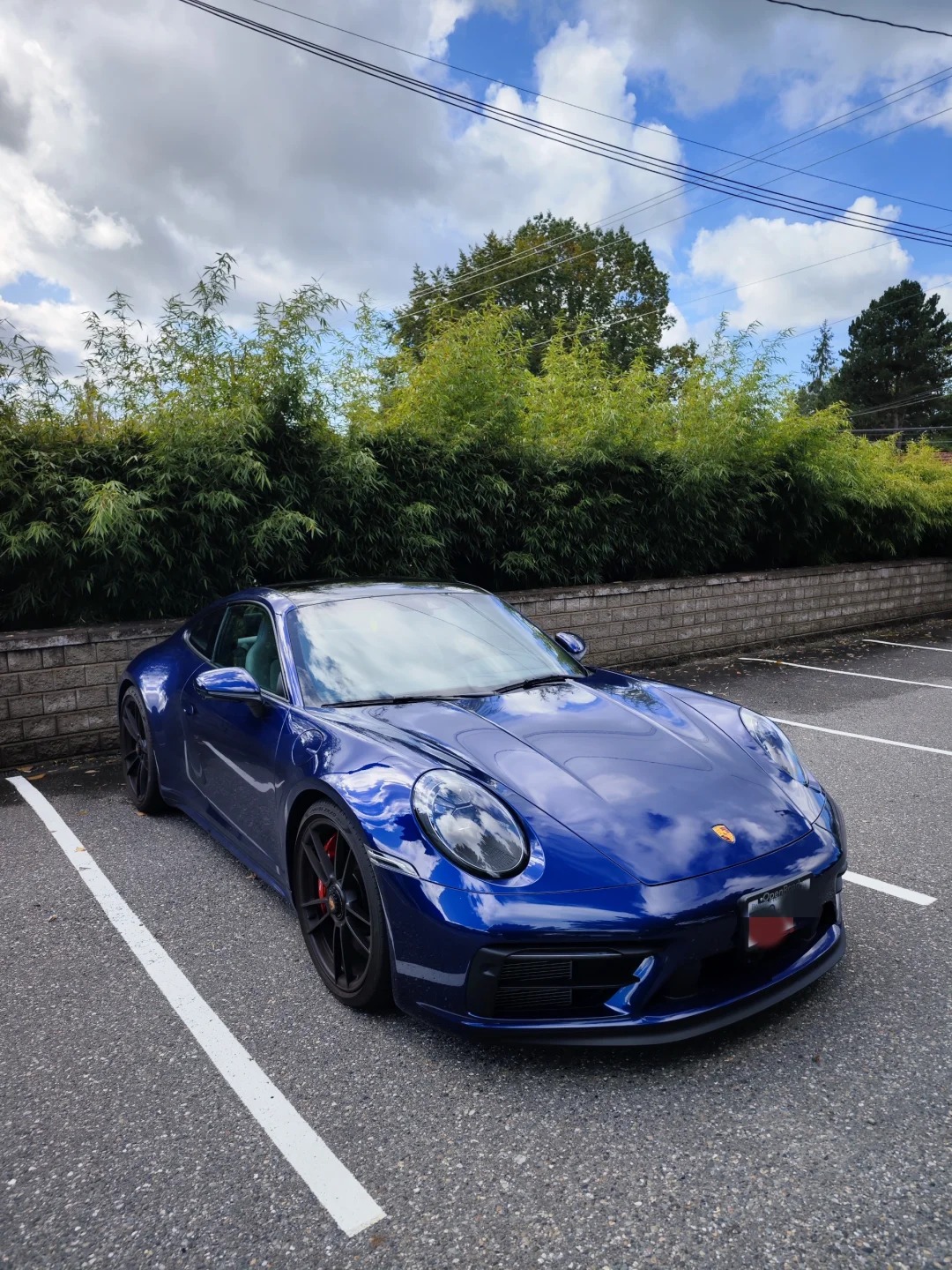 Ravoony Plus PET Porsche Gloss Gentian Blue Vinyl Car Wrap review 1