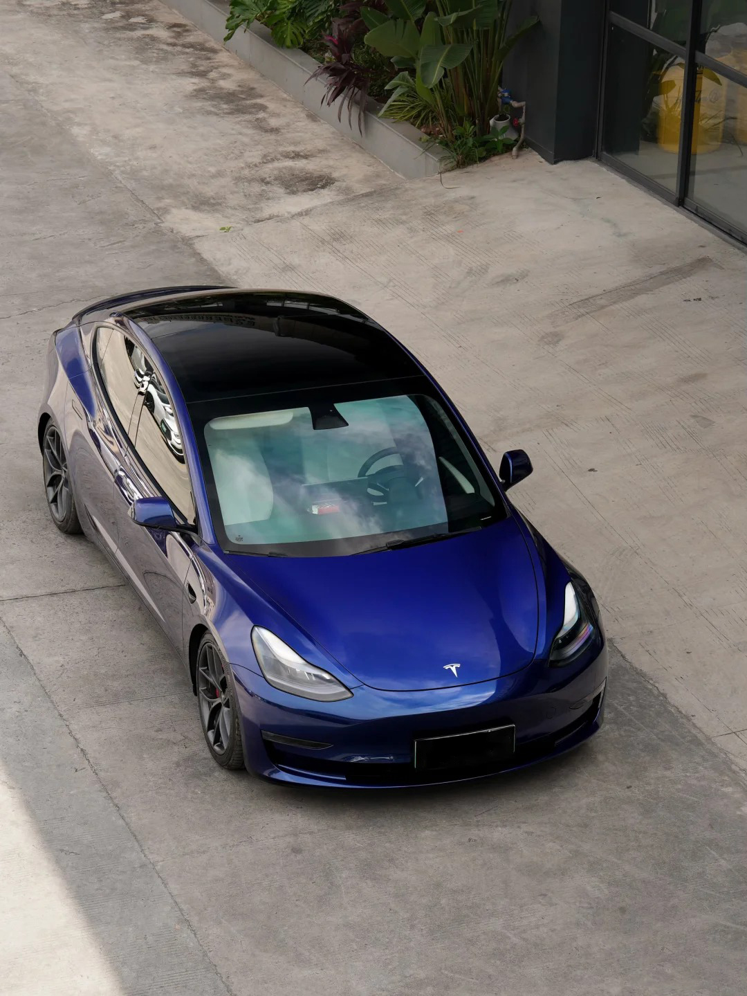 Ravoony Plus PET Porsche Gloss Gentian Blue Vinyl Car Wrap review 0