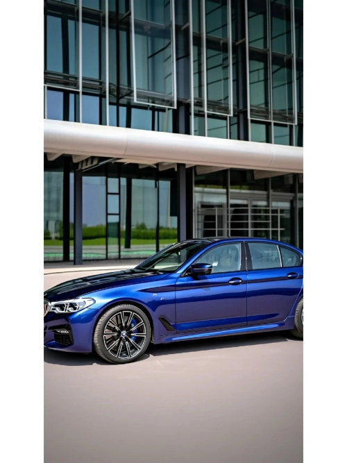 Ravoony Plus PET Porsche Gloss Gentian Blue Vinyl Car Wrap review 