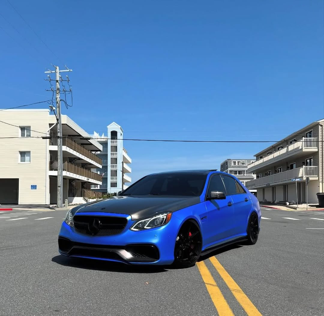 Ravoony Plus PET Satin Blue Vinyl Car Wrap review Magnolia Hayes 00