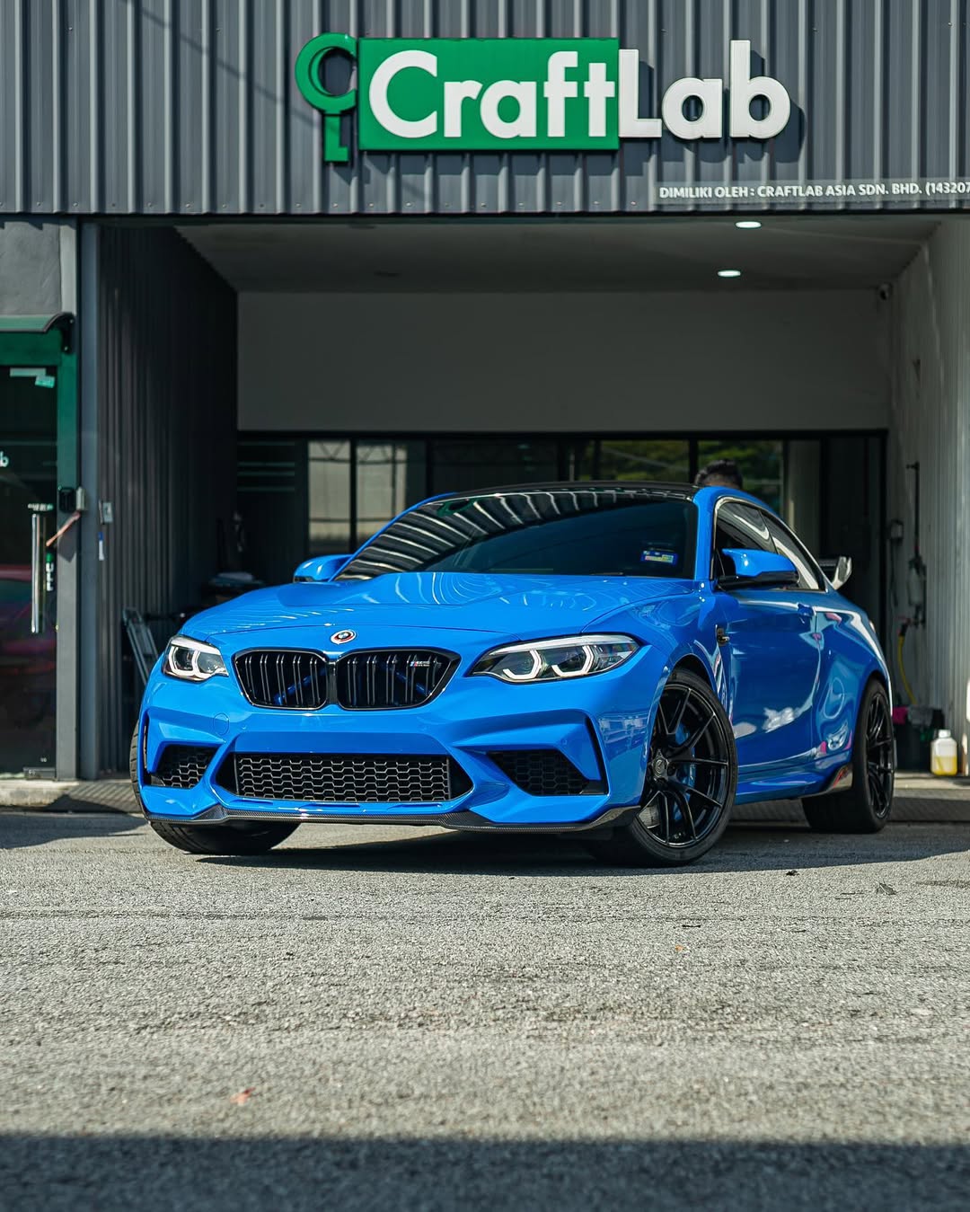 Ravoony Plus PET Gloss Shark Blue Vinyl Wrap review 1