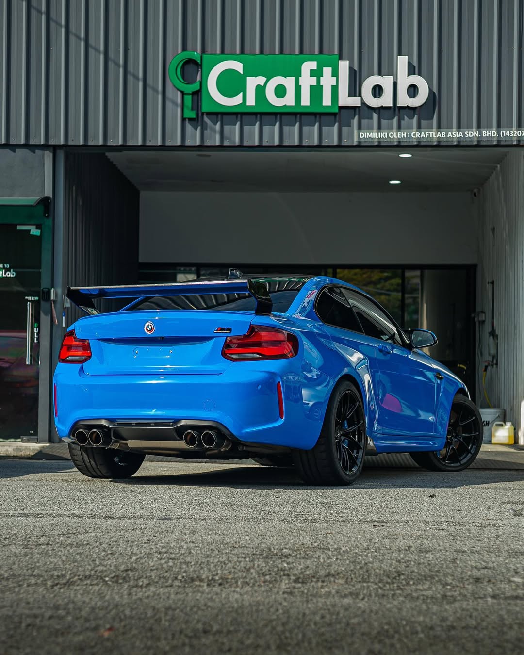 Ravoony Plus PET Gloss Shark Blue Vinyl Wrap review 5