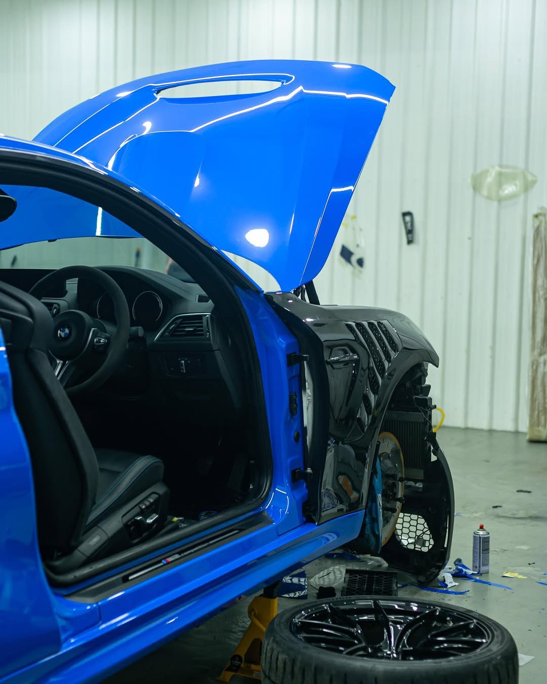 Ravoony Plus PET Gloss Shark Blue Vinyl Wrap review 8