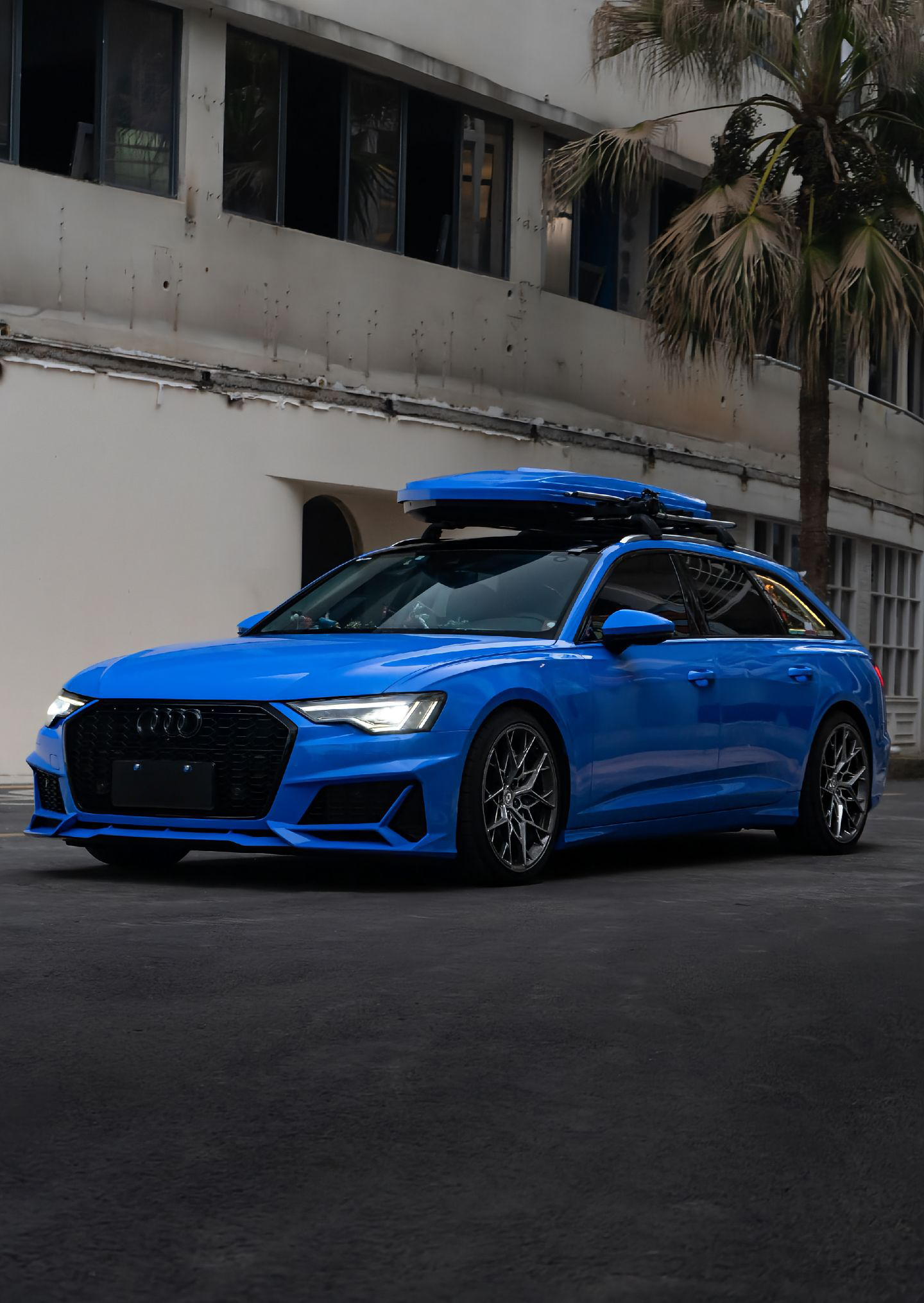 Ravoony Plus PET Gloss Shark Blue Vinyl Wrap review 0