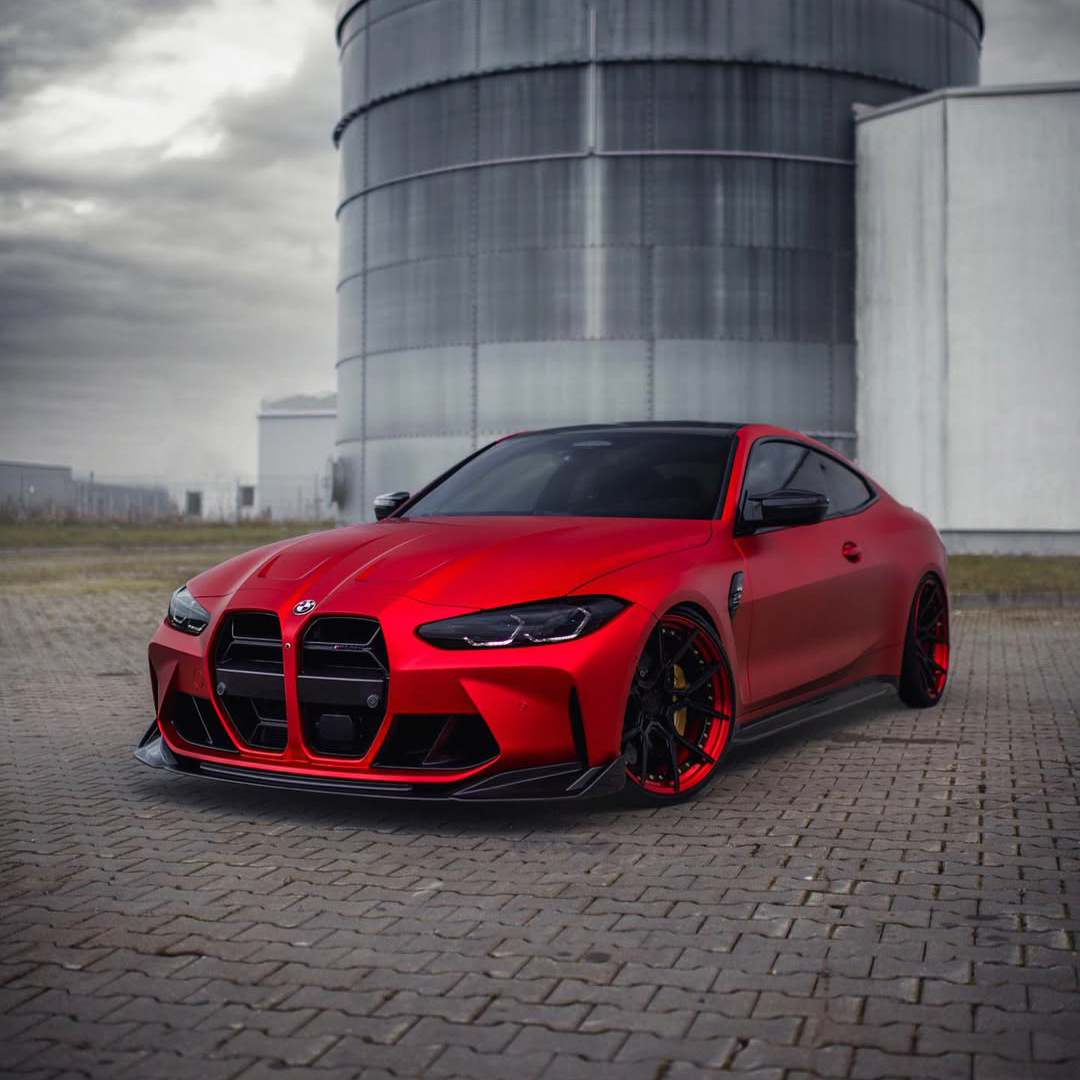 Ravoony Plus PET Matte Chrome Red Vinyl Car Wrap review Romeo Santiago 06