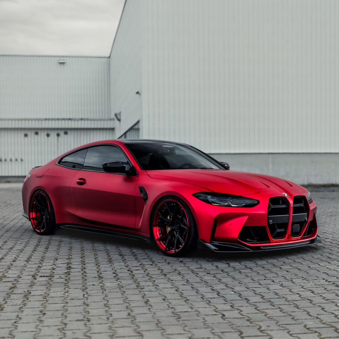 Ravoony Plus PET Matte Chrome Red Vinyl Car Wrap review Romeo Santiago 00