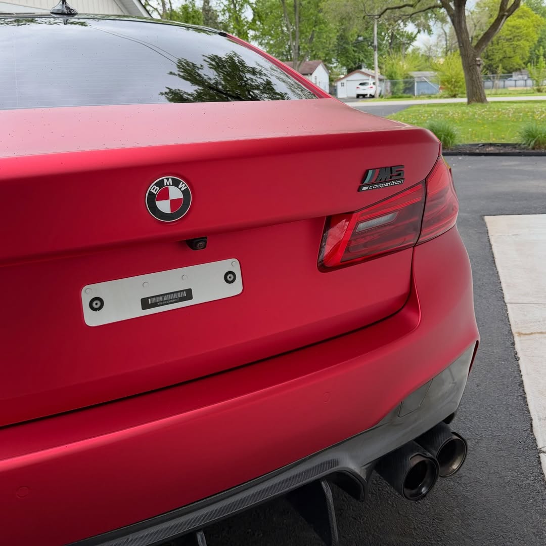 Ravoony Plus PET Matte Chrome Red Vinyl Car Wrap review Orlando Mendez 01