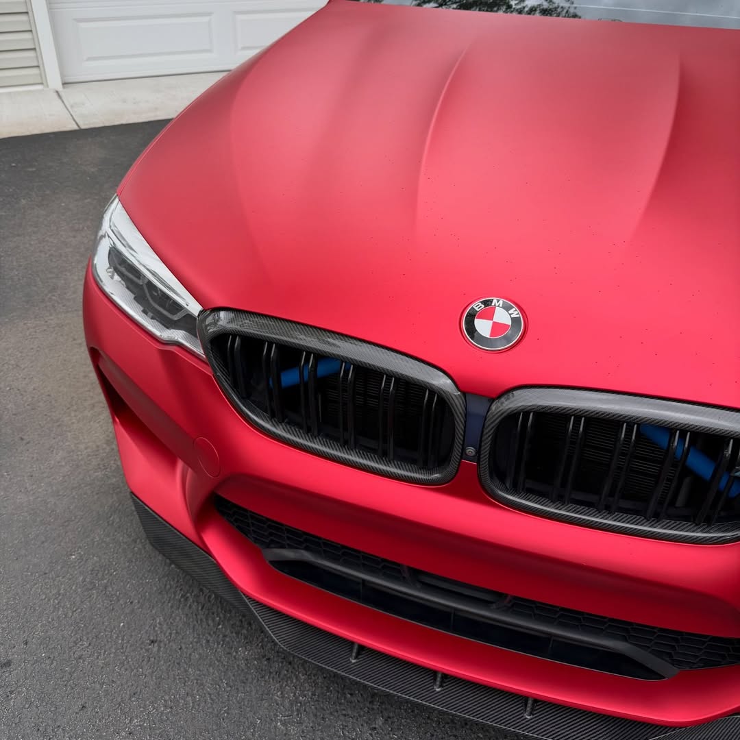 Ravoony Plus PET Matte Chrome Red Vinyl Car Wrap review Orlando Mendez 02