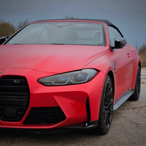 Ravoony Plus PET Matte Chrome Red Vinyl Car Wrap review 