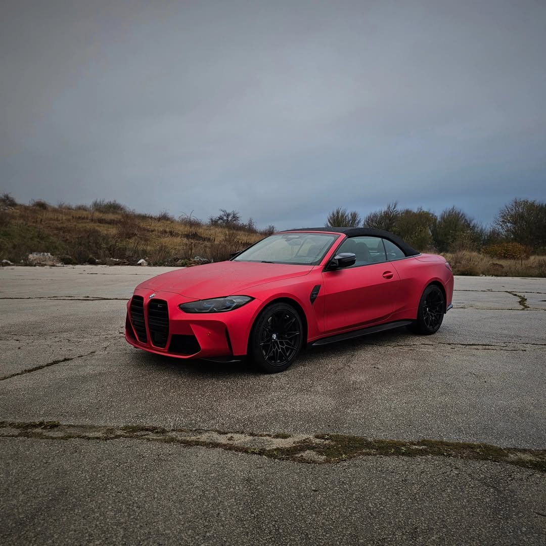 Ravoony Plus PET Matte Chrome Red Vinyl Car Wrap review Delilah Cross 03