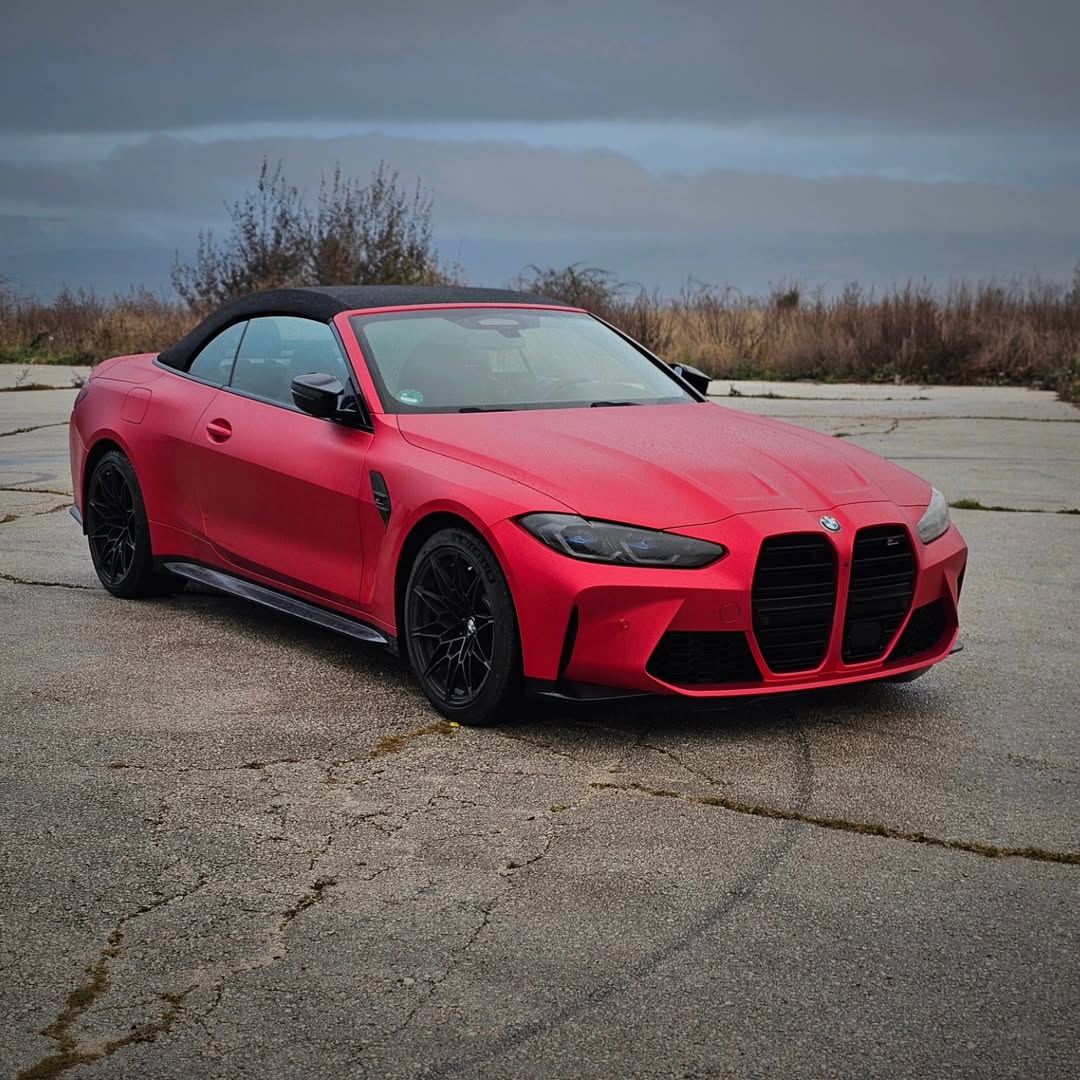 Ravoony Plus PET Matte Chrome Red Vinyl Car Wrap review Delilah Cross 06