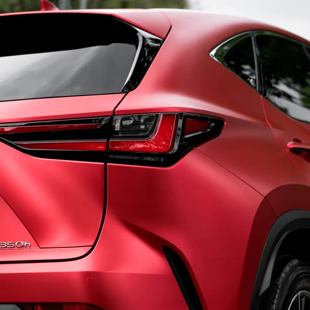 Ravoony Plus PET Matte Ceramics Red Car Vinyl Wrap review Genevieve Laurent 03