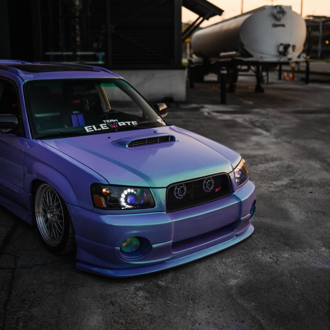 Ravoony Plus Twin Candy Purple Green Car Wrap review 1